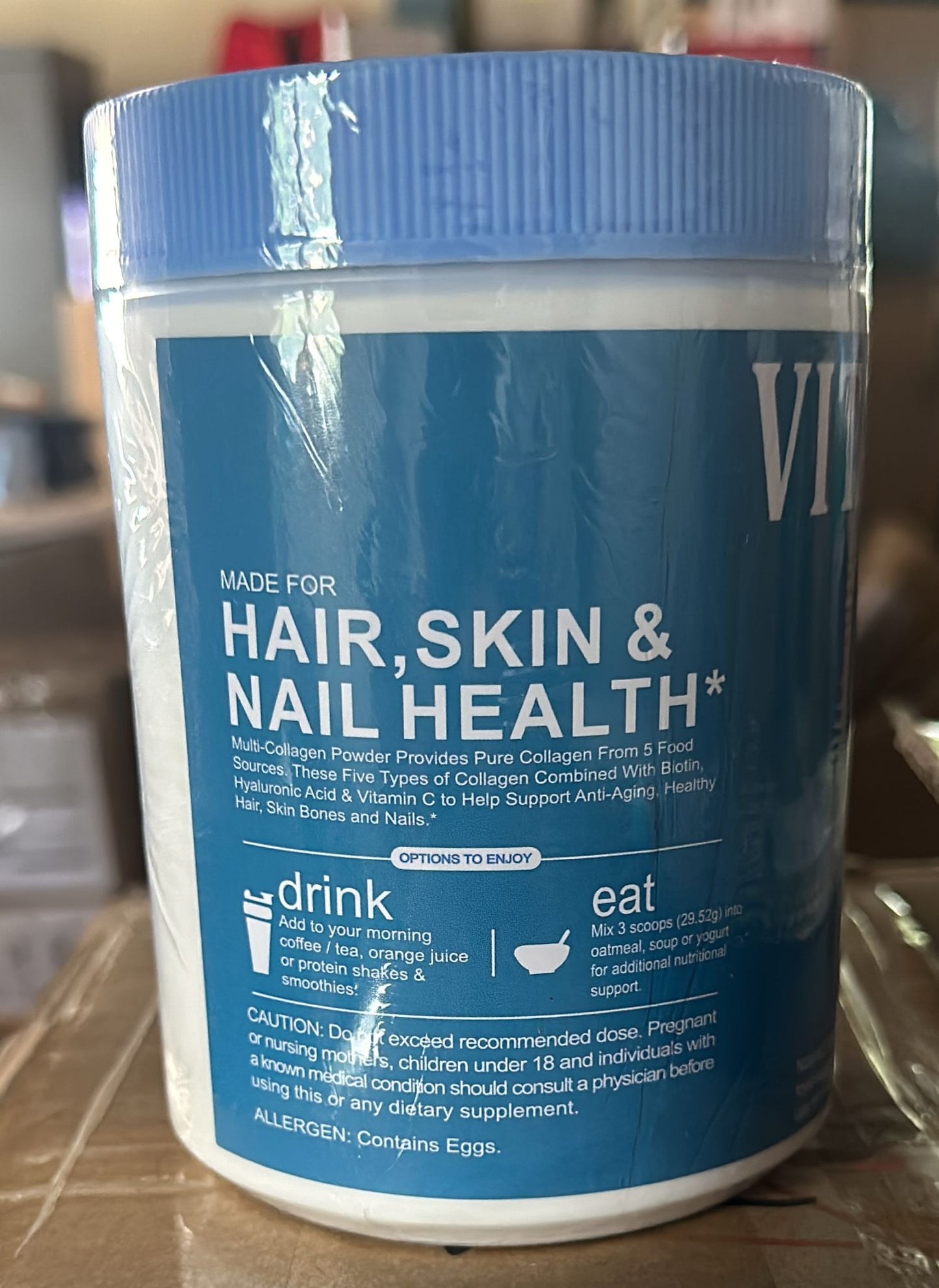 Vital Proteins Collagen Peptides Powder 13 oz | Unflavored Collagen Supplement for Hair, Skin, Nails & Joint Support