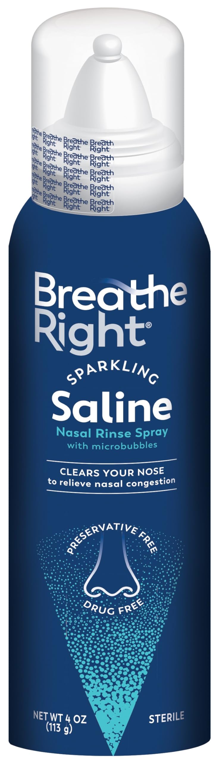 Breathe Right Nasal Strips | Extra Strength | Clear | For Sensitive Skin I Drug-Free Snoring Solution & Nasal Congestion Relief Caused by Colds & Allergies | 44 Count (Packaging May Vary)