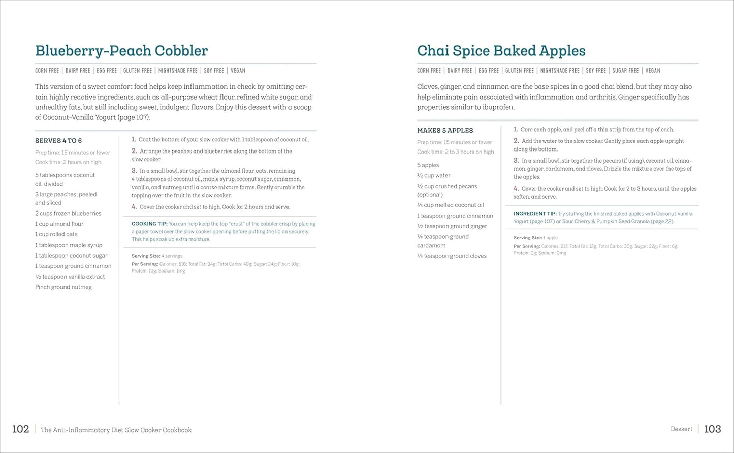 The Anti-Inflammatory Diet Slow Cooker Cookbook: Prep-and-Go Recipes for Long-Term Healing