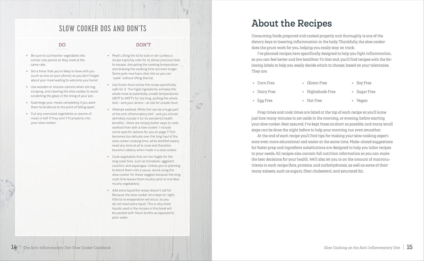 The Anti-Inflammatory Diet Slow Cooker Cookbook: Prep-and-Go Recipes for Long-Term Healing