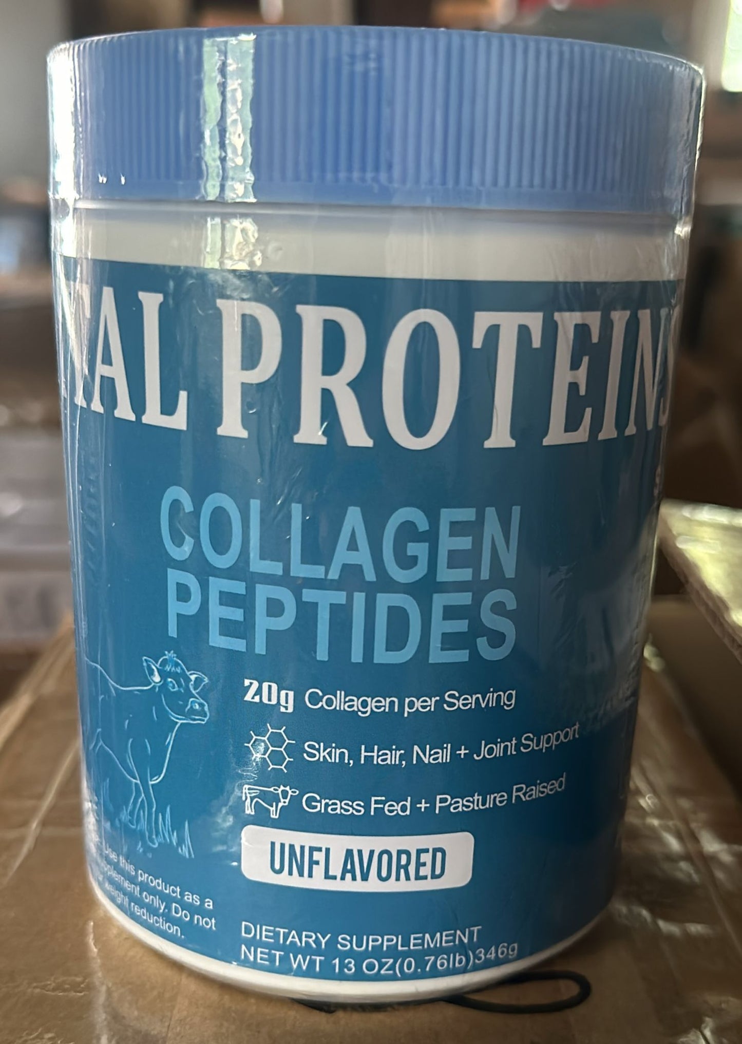 Vital Proteins Collagen Peptides Powder 13 oz | Unflavored Collagen Supplement for Hair, Skin, Nails & Joint Support